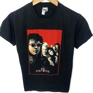 Vintage The Lost Boys Movie Double Sided T Shirt Sleep All Day Party All Night L